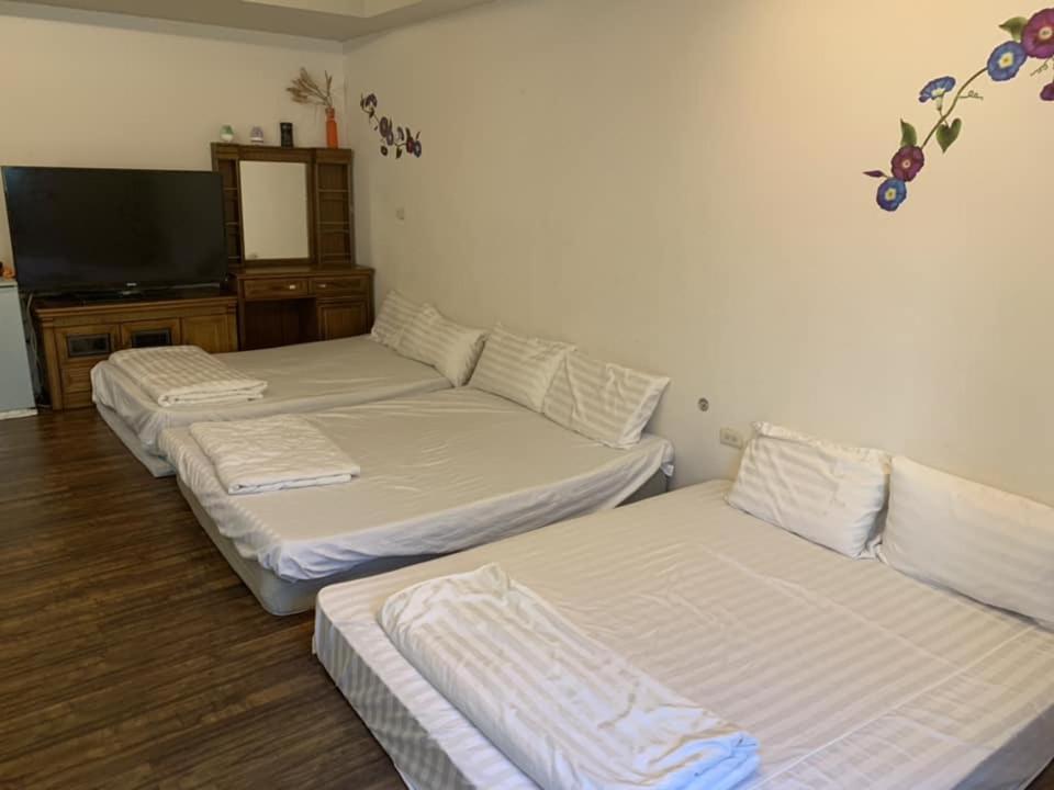 福緣白龍宮海景 Apartman Hsziaoliucsiu Kültér fotó